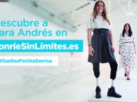 La atleta Sara Andrés, en la campaña #SanitasPorUnaSonrisa