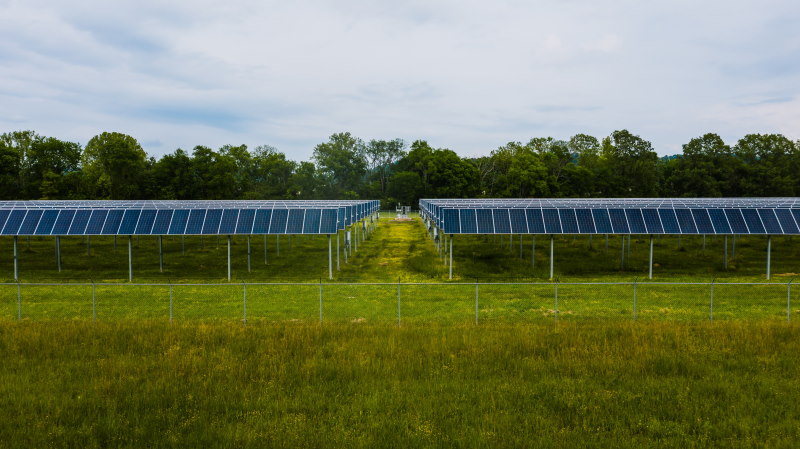 Panales solares para energía eléctrica sostenible Imagina Energía 2030